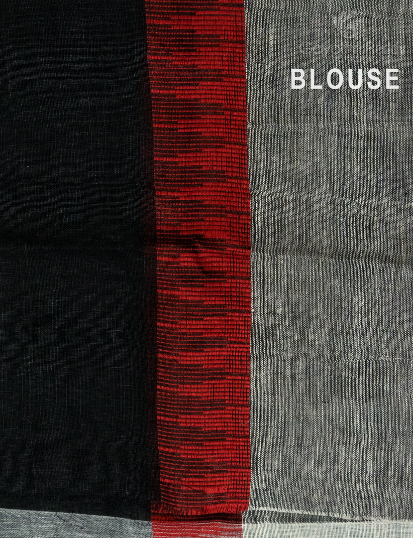 PURE LINEN SAREE-L1350