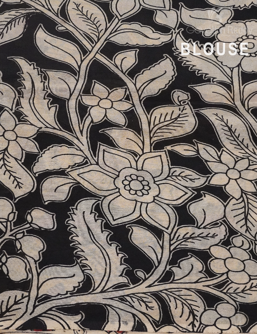 PURE KALAMKARI SILK-KKS37