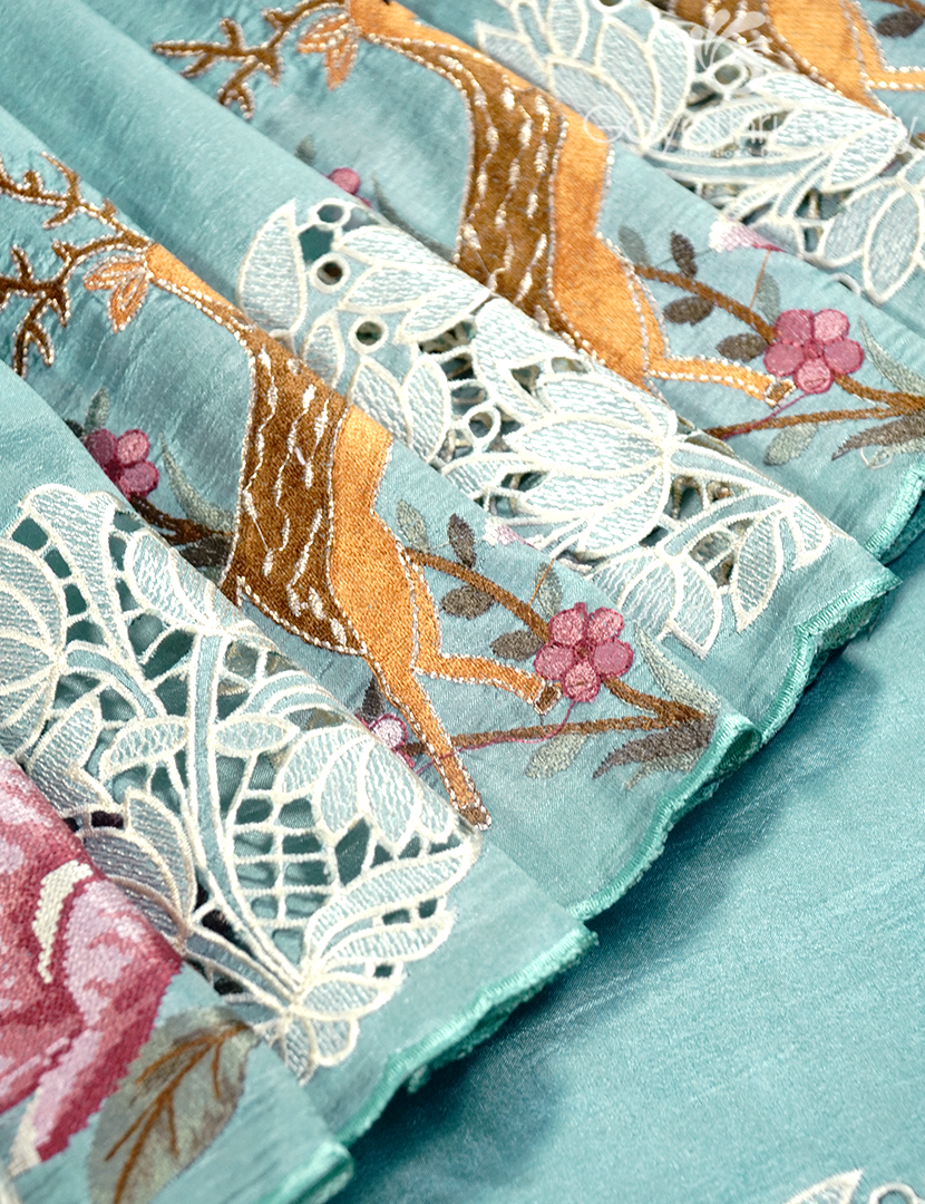 DUPION SILK WORK-DSW18