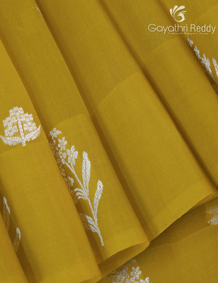 PURE BANARAS KORA SILK-BKS136