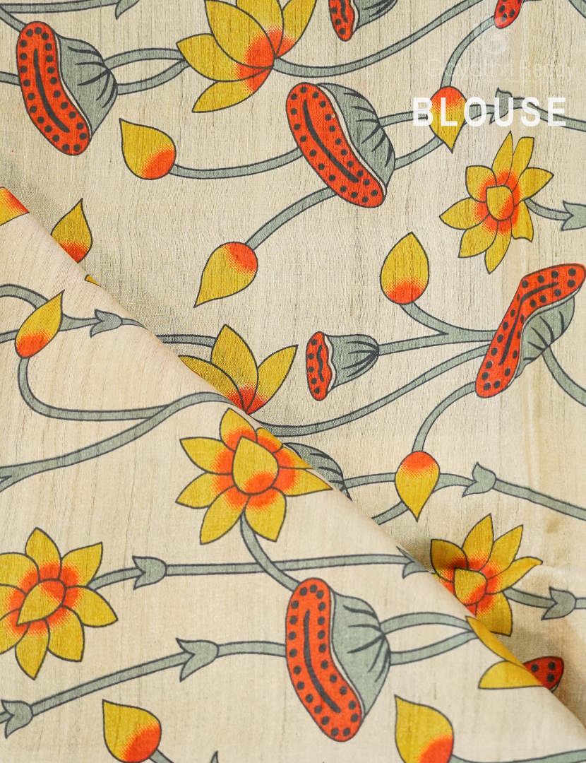 PURE DESI TUSSAR SILK-TS1320