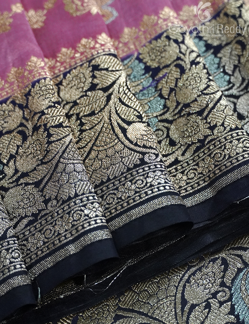 BANARAS KATAN SAREE-SBK684