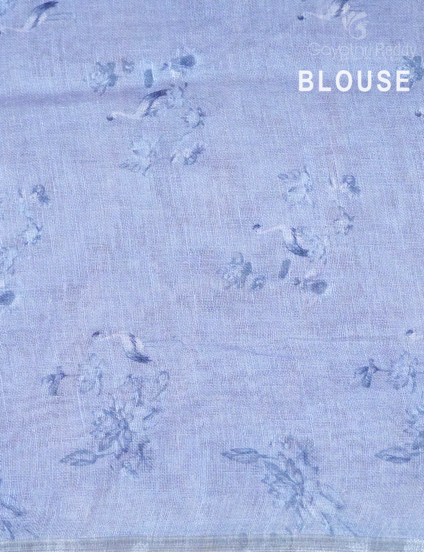 PURE LINEN SAREE-L1306