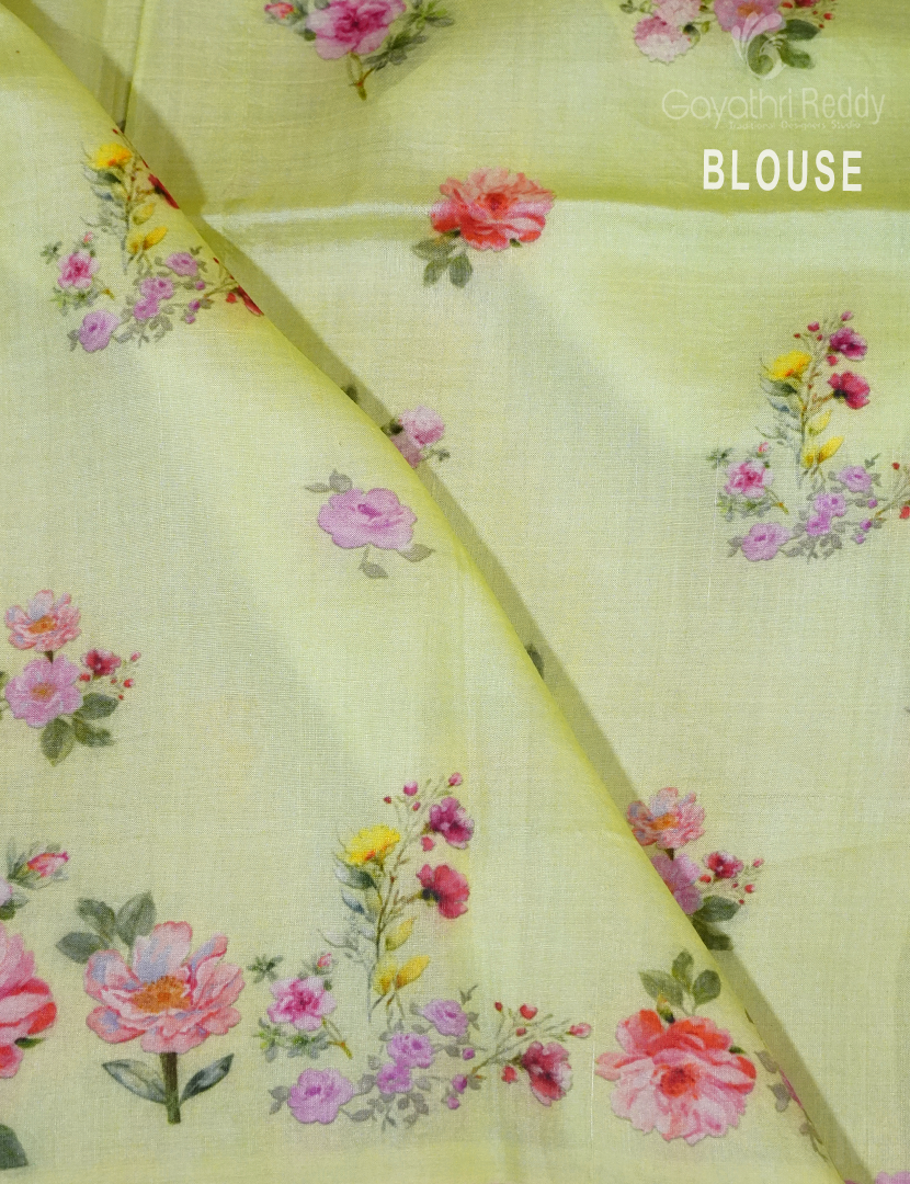 PURE DESI TUSSAR ORGANIC PRINTED-TS1131