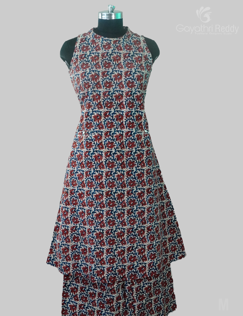 READYMADE DRESS SET(2PC)-KDS1007