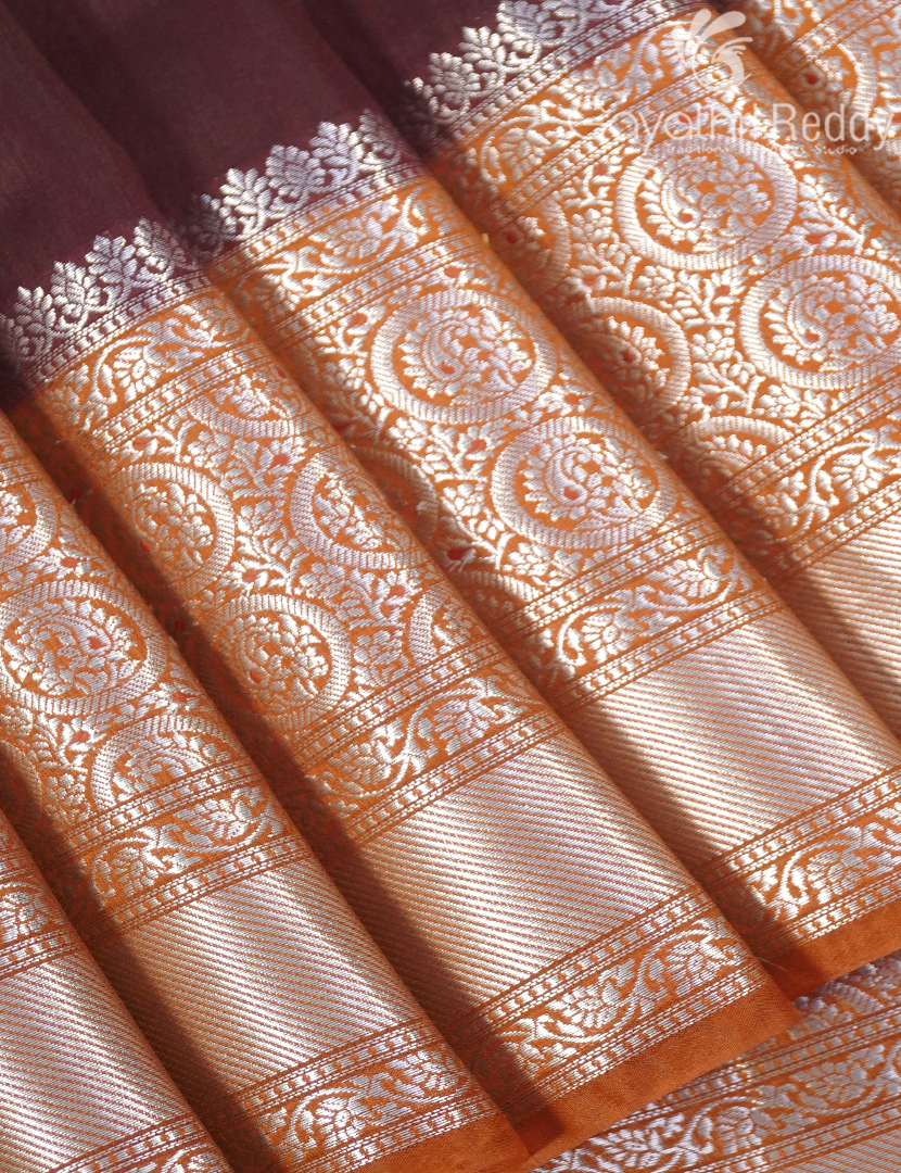 MANGO SILK SAREE -PRM1028