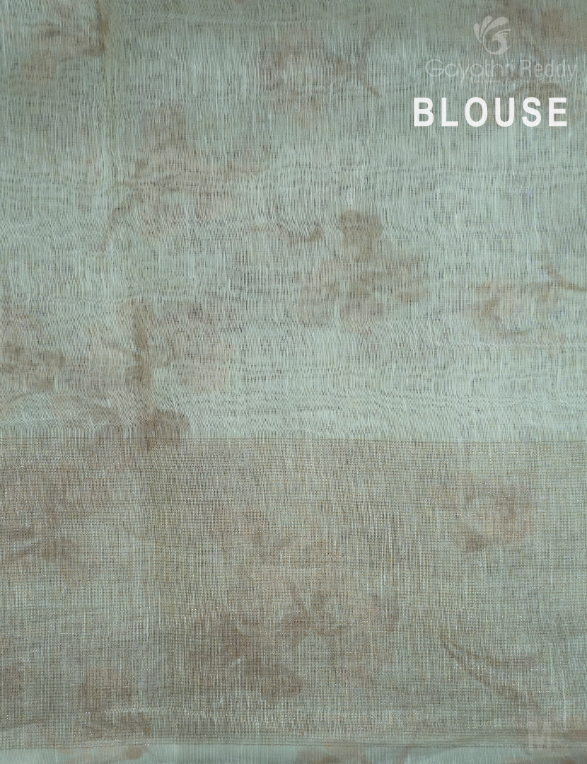 PURE LINEN SAREE-L1345