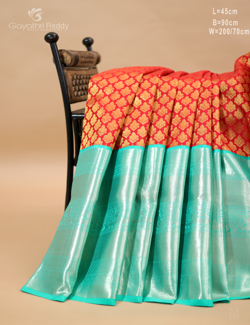 PURE KANCHI PATTU LEHENGA(LARGE SIZE)-KPL692