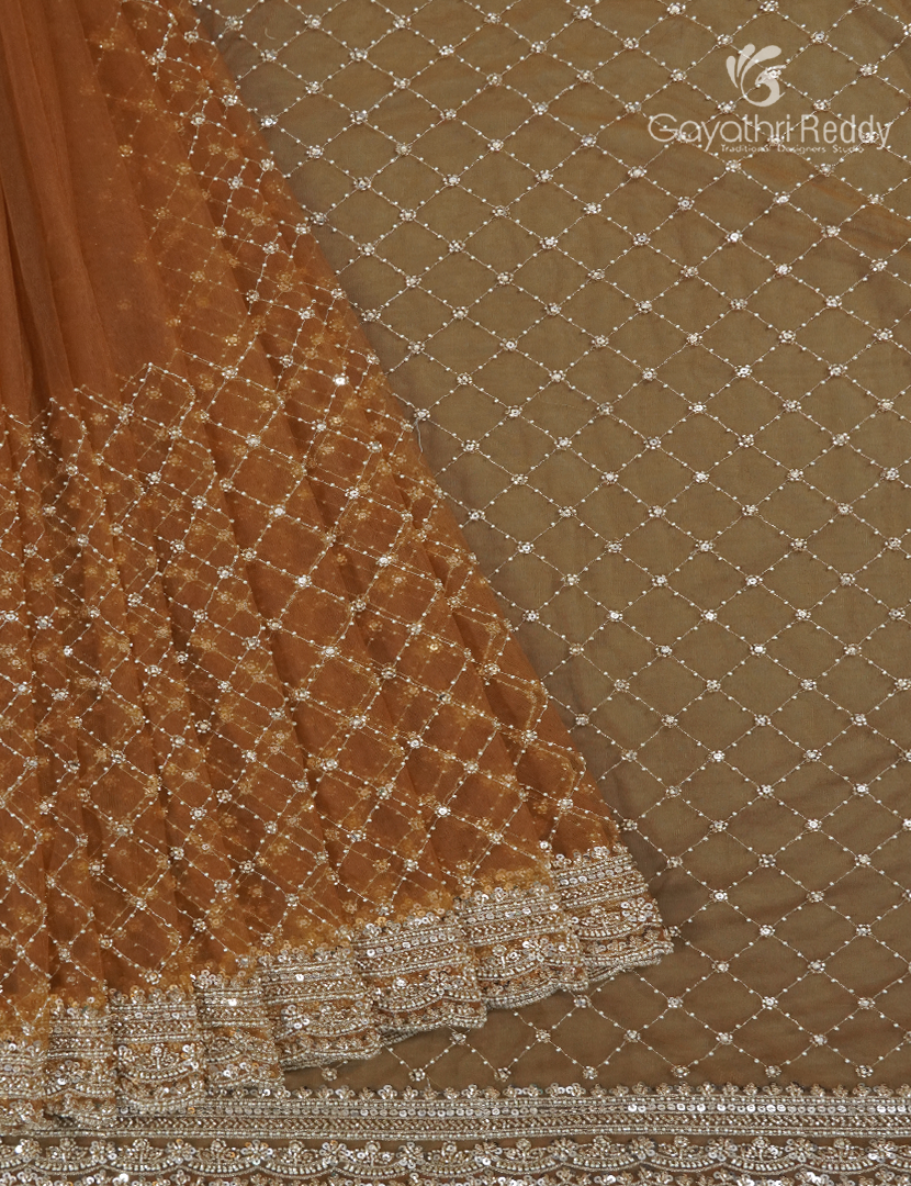 NETTED FANCY SAREE-NF44