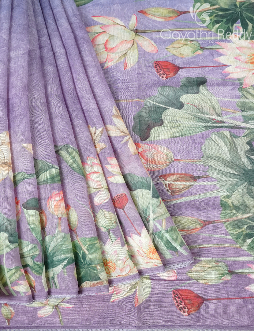 CHANDERI SILK SAREE-CPS1074