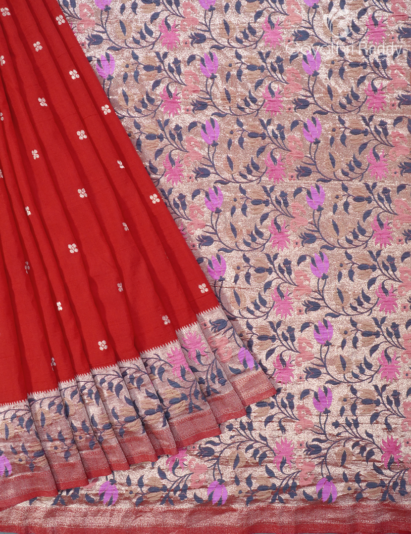 SEMI TUSSAR KADDI SAREE-STK16