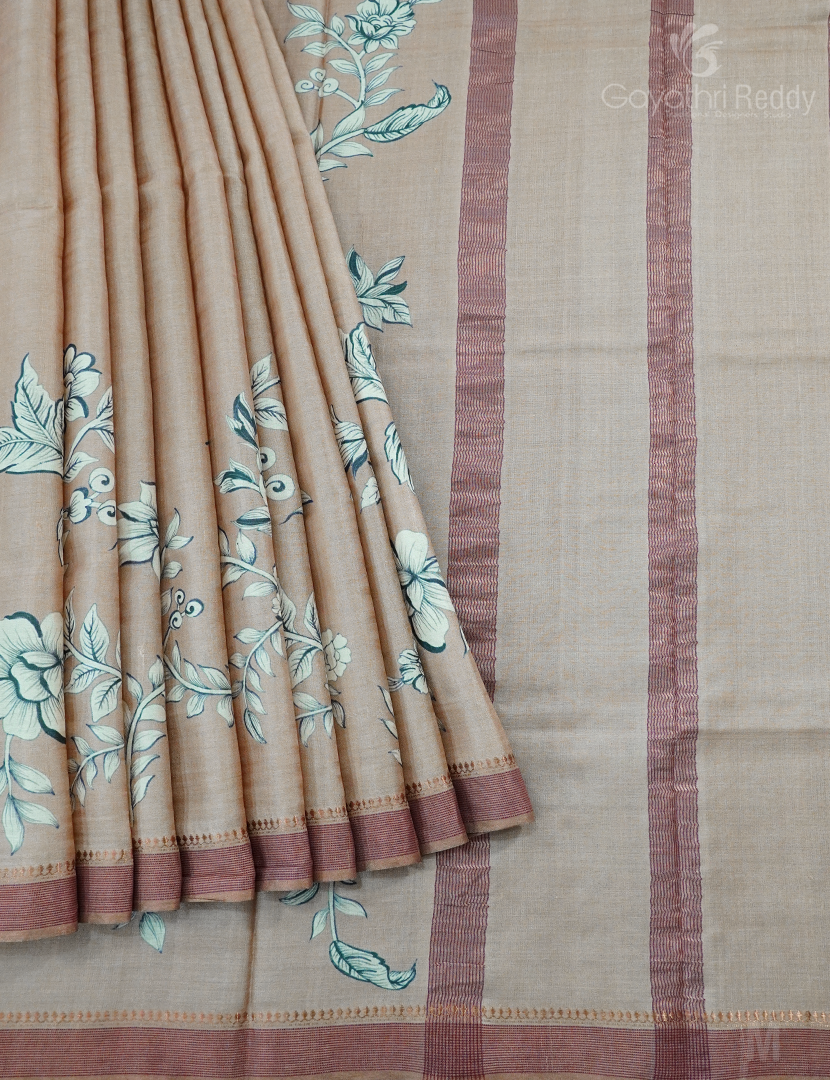PURE DESI TUSSAR SILK-TS1385