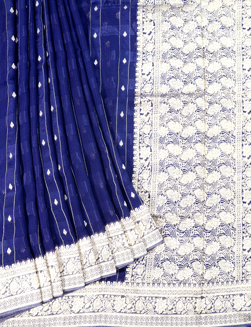SEMI BANARAS GEORGETTE-SBG125
