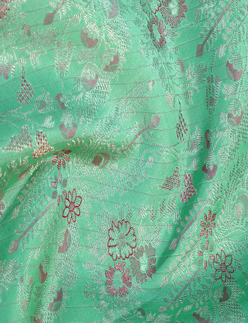 PURE KANCHI PATTU PAVADA(FREE SIZE)-KPL793