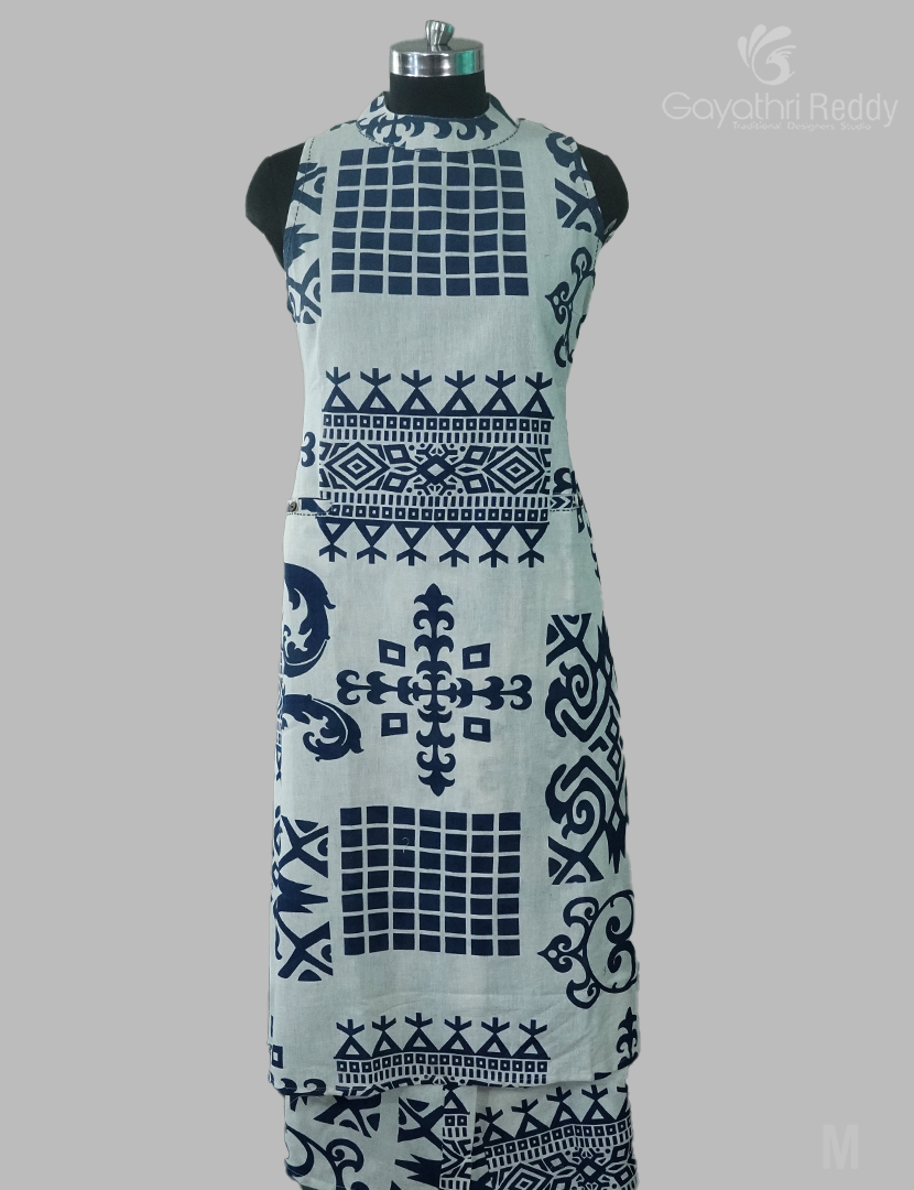 READYMADE DRESS SET(2PC)-KDS998