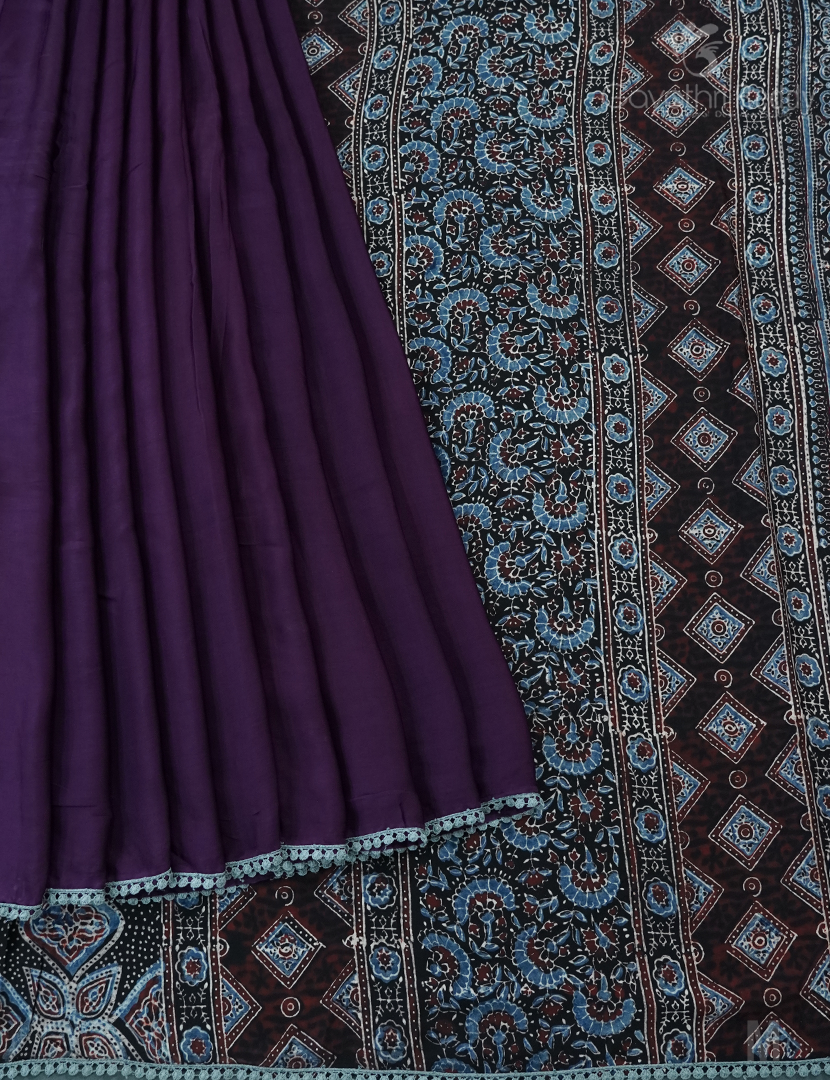 PURE MODAL SILK AJRAKH PRINTED-PMS59