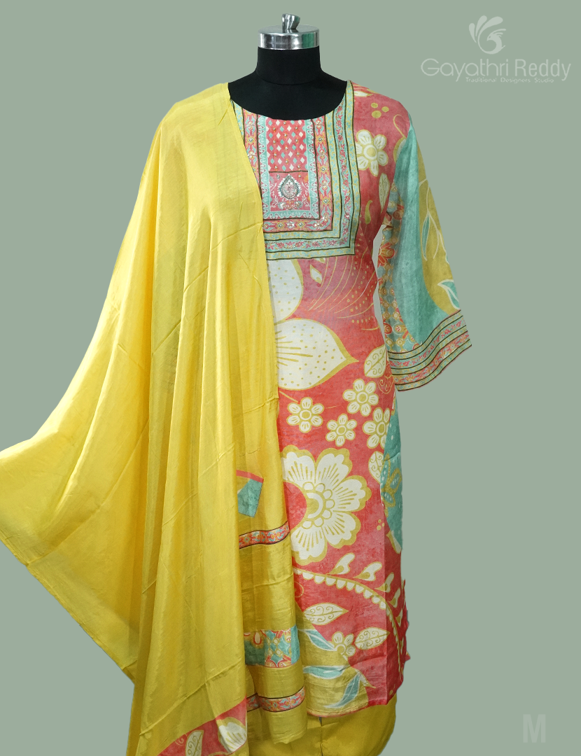 READYMADE DRESS SET(3PC)-KDS995