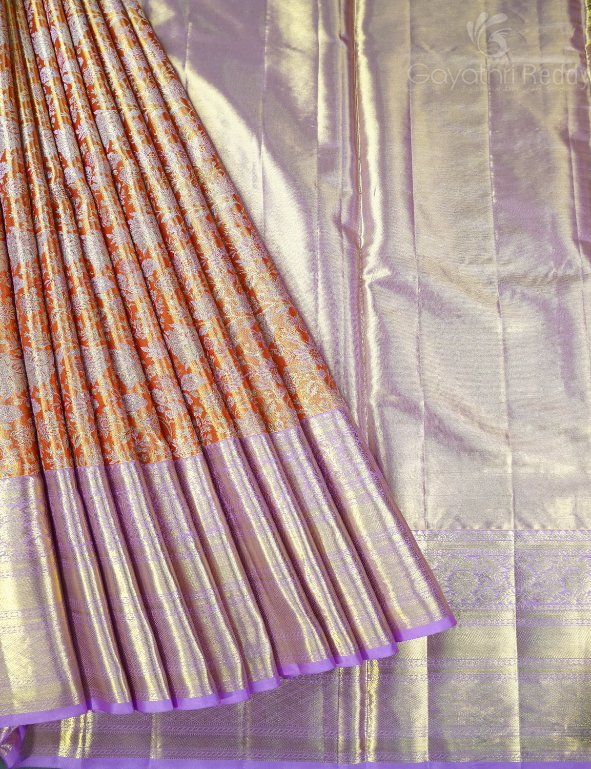 PURE KANCHI PATTU PAVADA(FREE SIZE)-KPL775