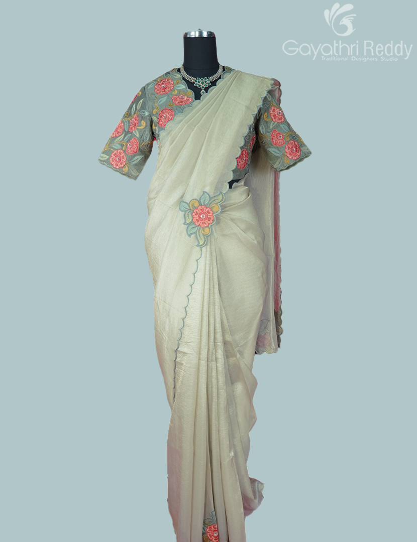 TISSUE FANCY (R.D) BLOUSE SAREE-TFBS1