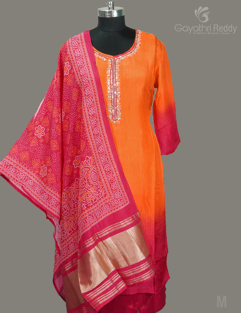 READYMADE DRESS SET(3PC)-KDS939