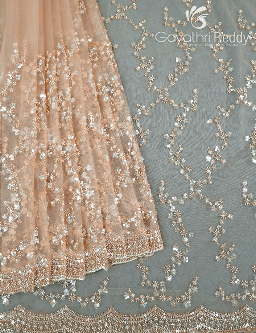 NETTED FANCY SAREE-NF43