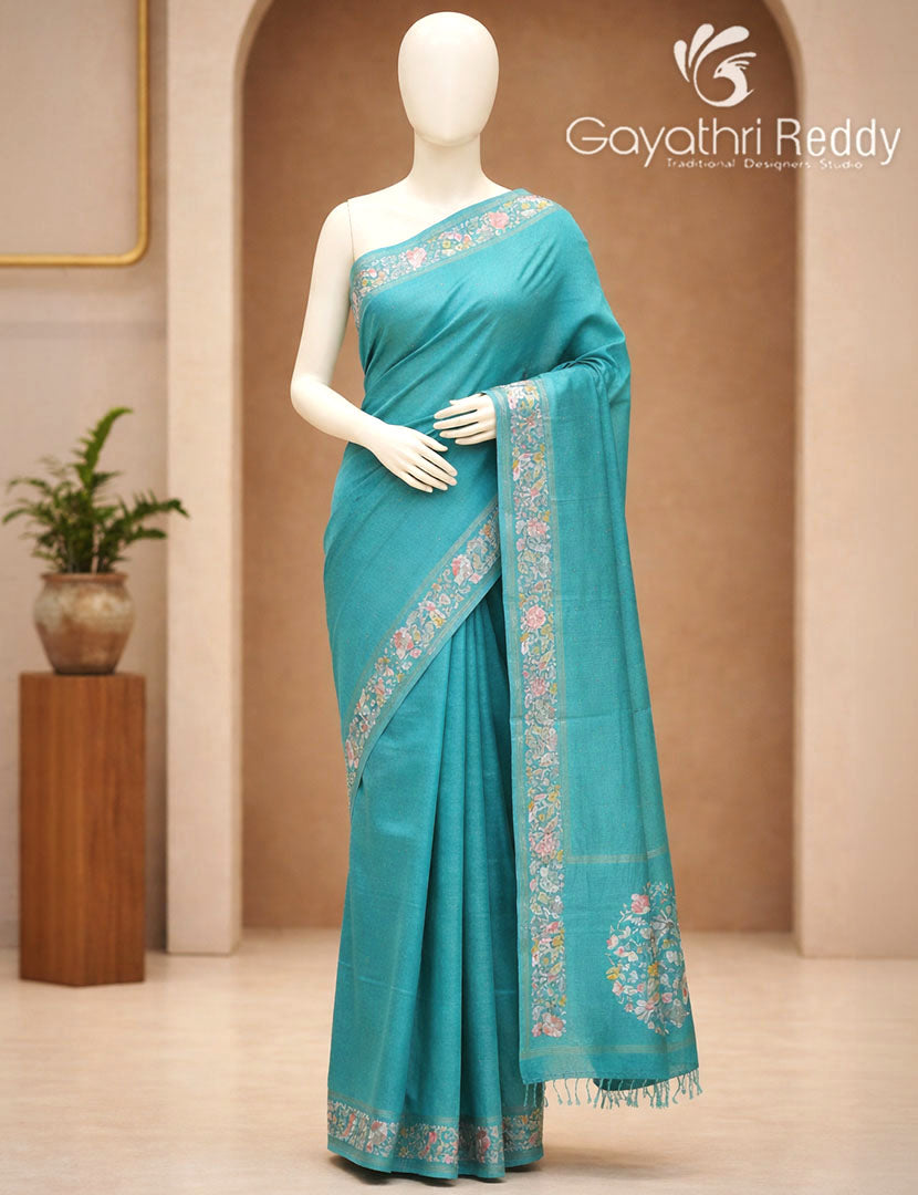 TUSSAR FANCY SAREES-PTF162