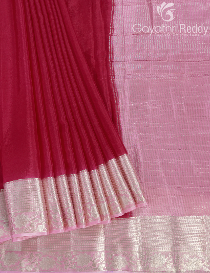 CRAPE SILK SAREE-PSC42
