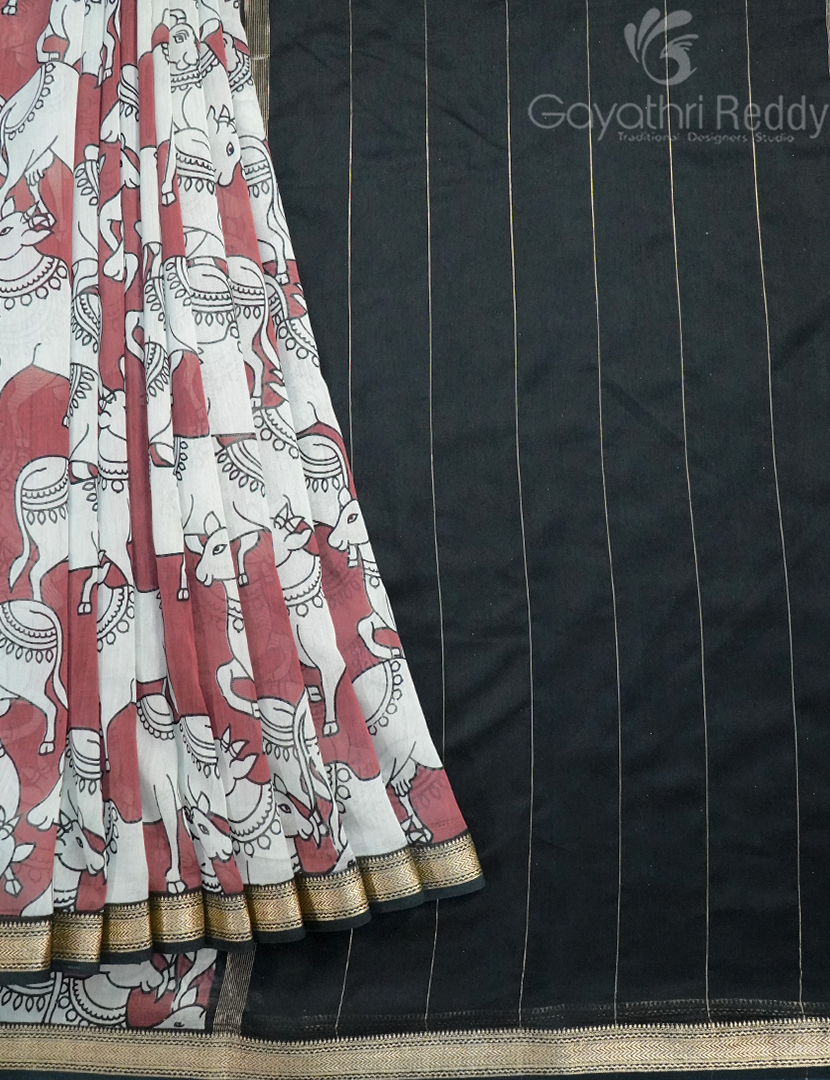 PURE CHANDERI PRINTED-CHS244