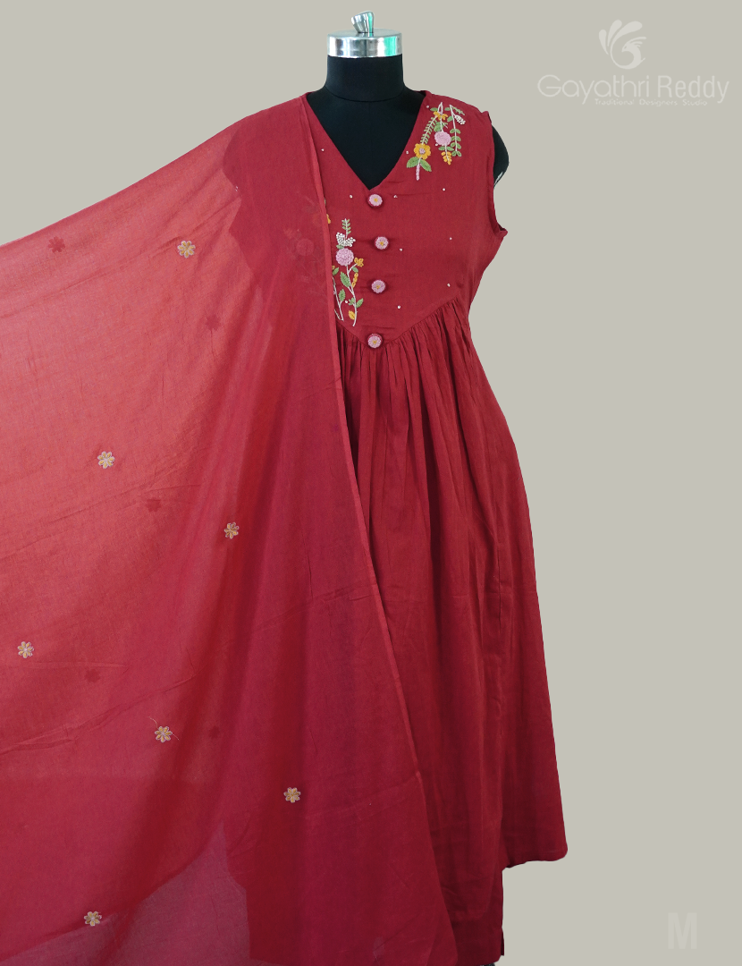 READYMADE DRESS SET(3PC)-KDS919