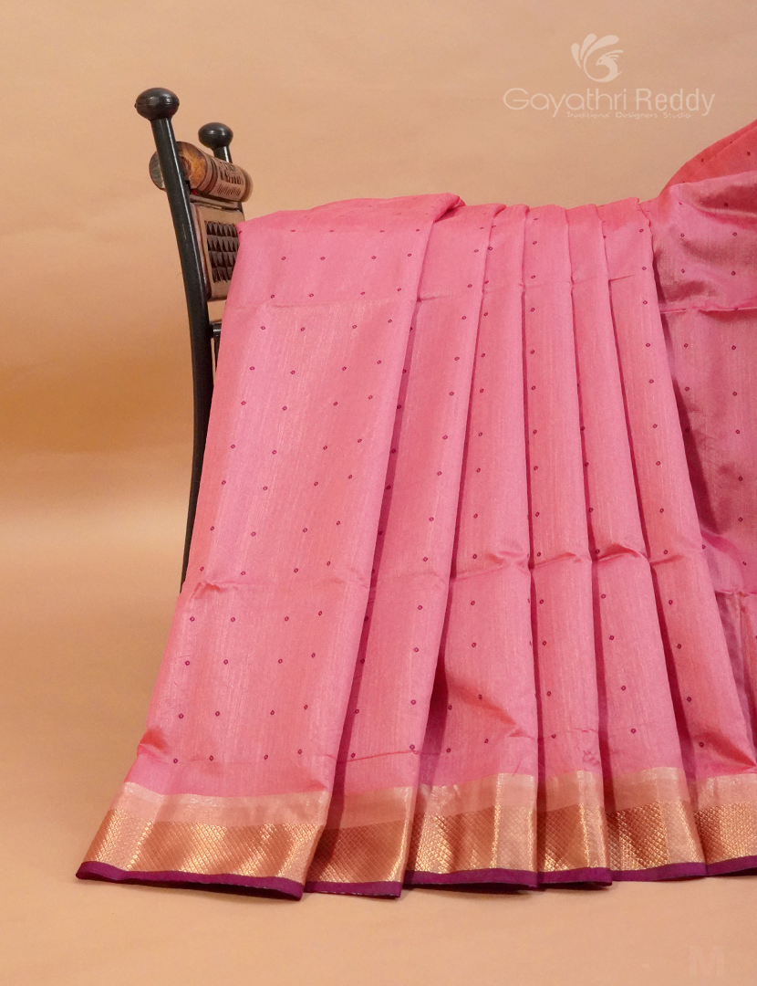 SEMI TUSSAR SILK BANDHANI-ST725