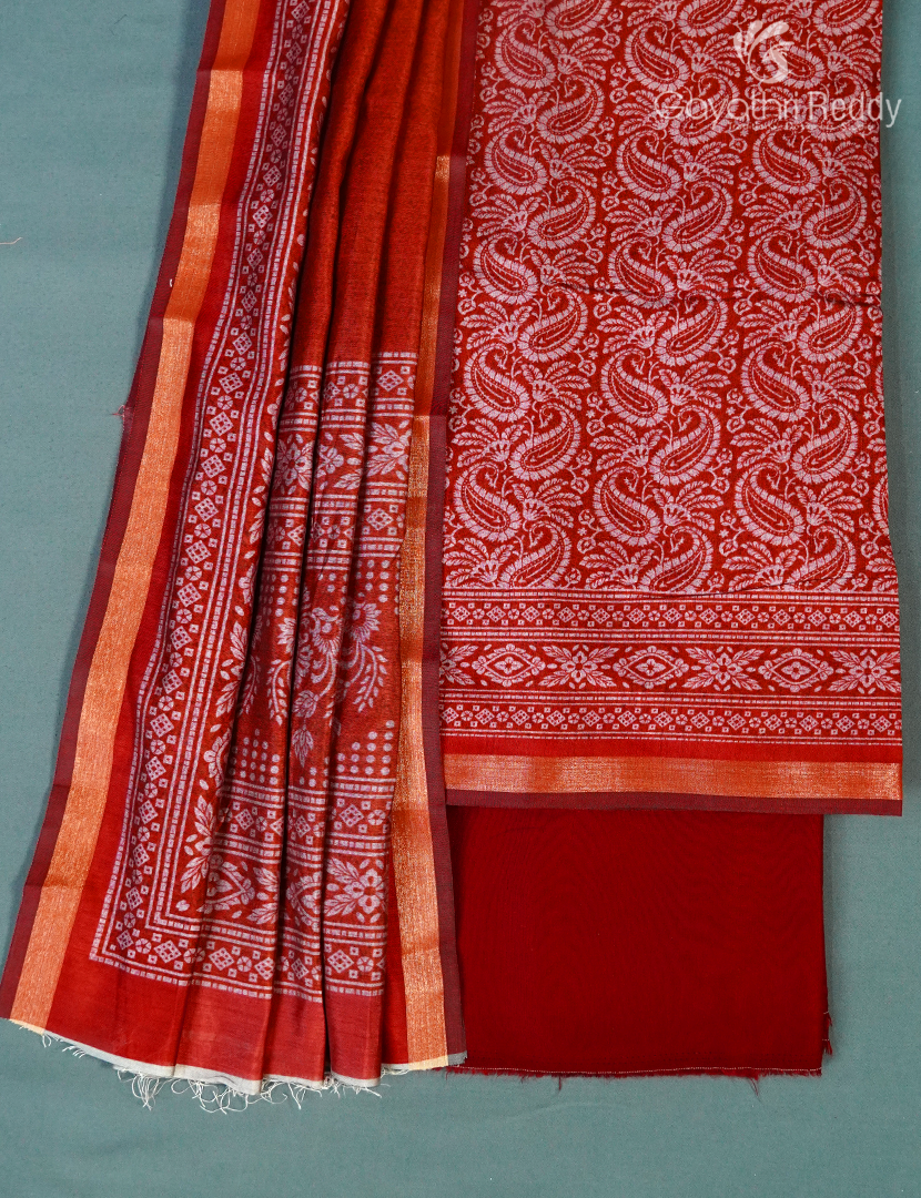 CHANDERI DRESS MATERIAL-CDM1