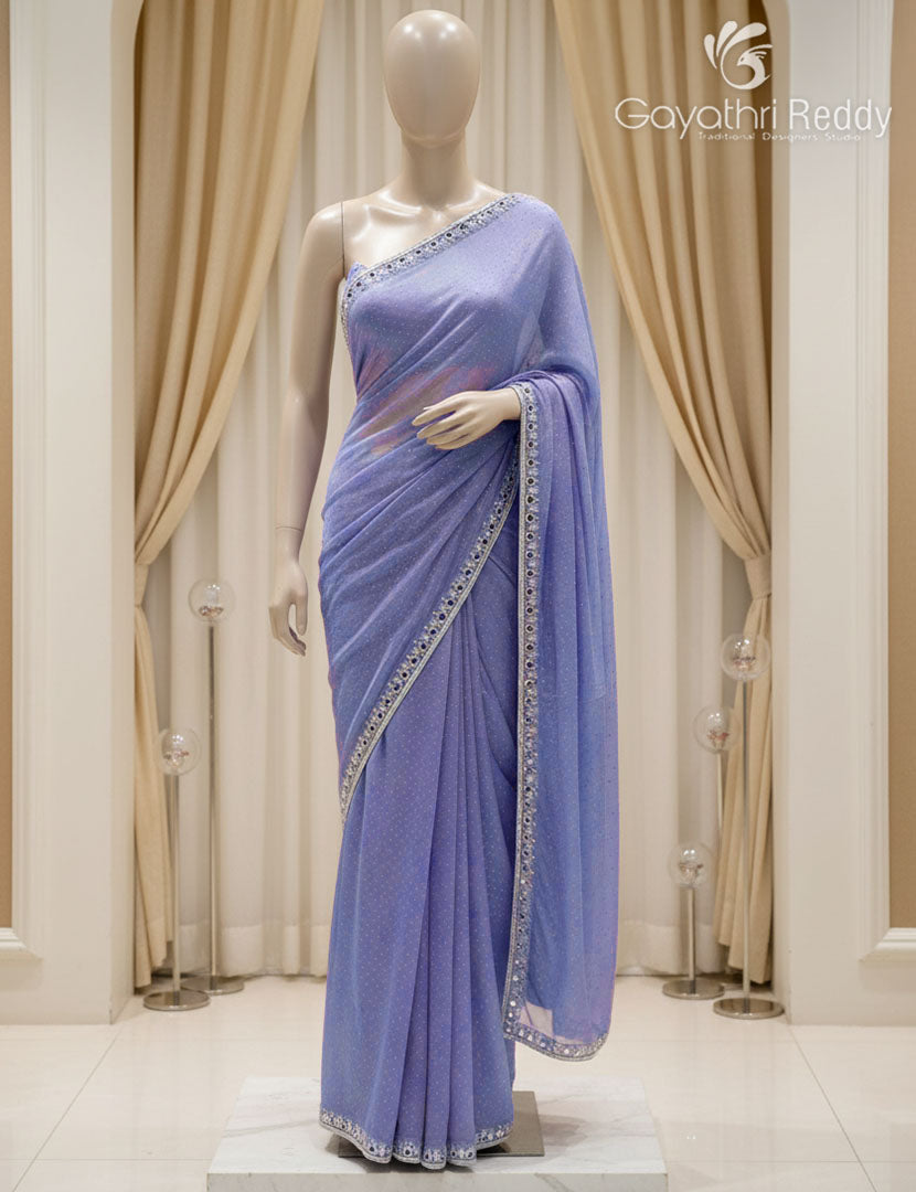 NETTED FANCY SAREE-NF29