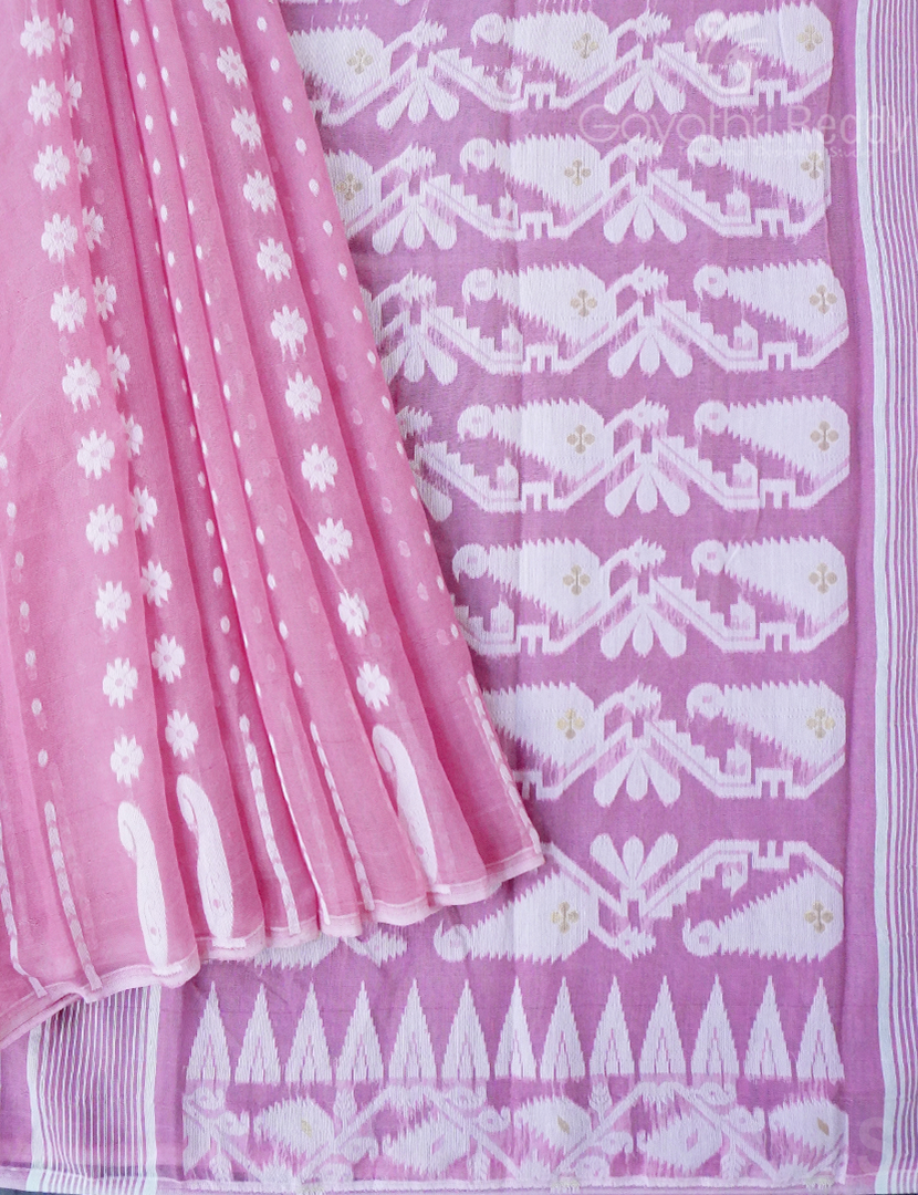 JAMDANI COTTON(WITHOUT BLOUSE)-JMC531