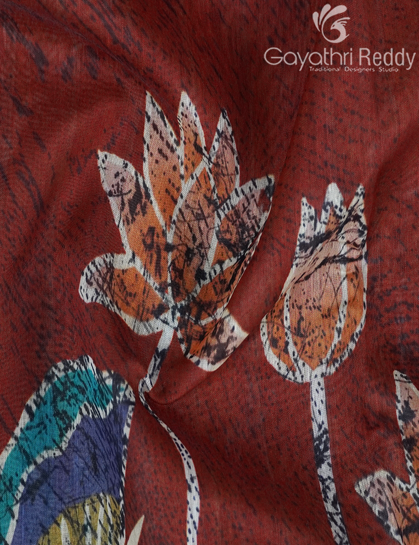 CHANDERI SILK SAREE-CPS1113