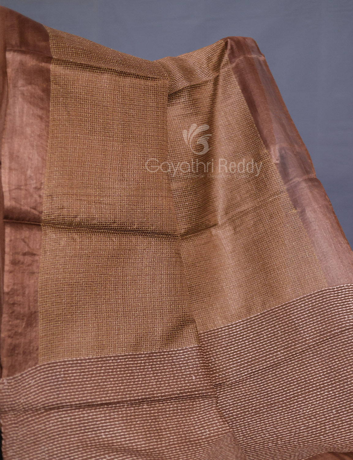 PURE DESI TUSSAR SILK FANCY-PTF36