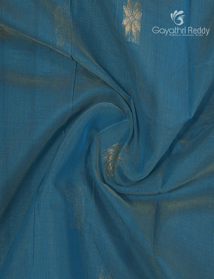 Sico Saree in Sea Blue and Magenta