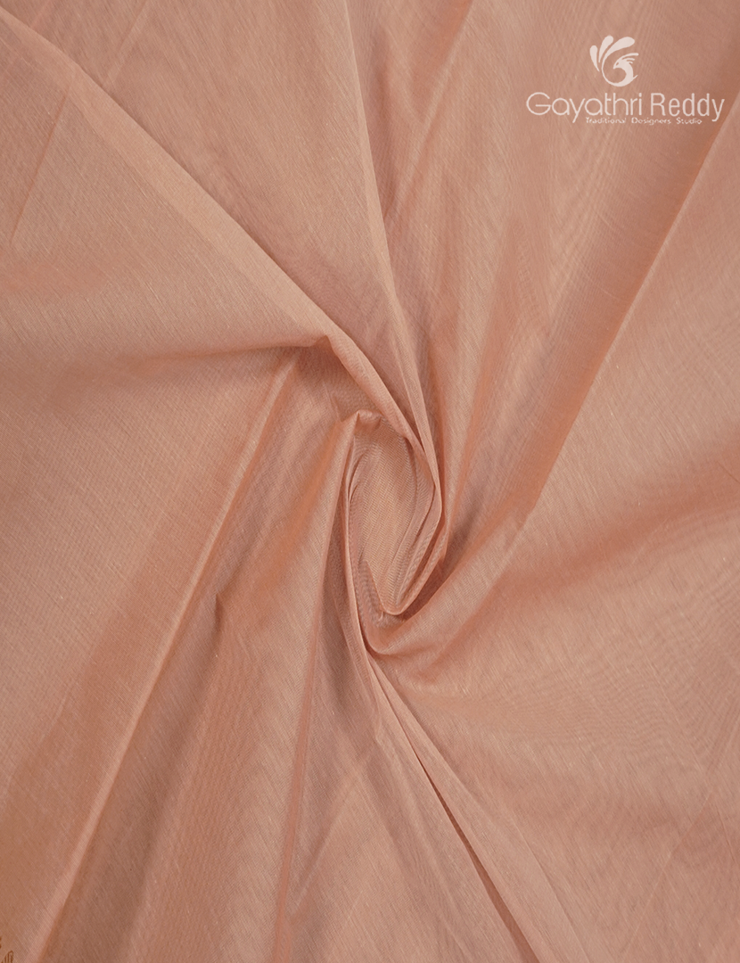 Pure Kanchi Cotton Saree in Light Cream