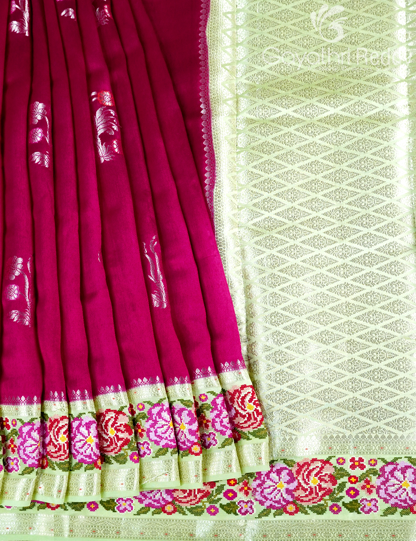 CHINIYA SILK SAREE-CS572