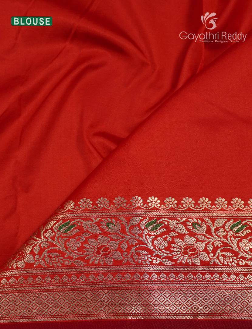 Semi Banaras Katan Silk Saree in Mustard