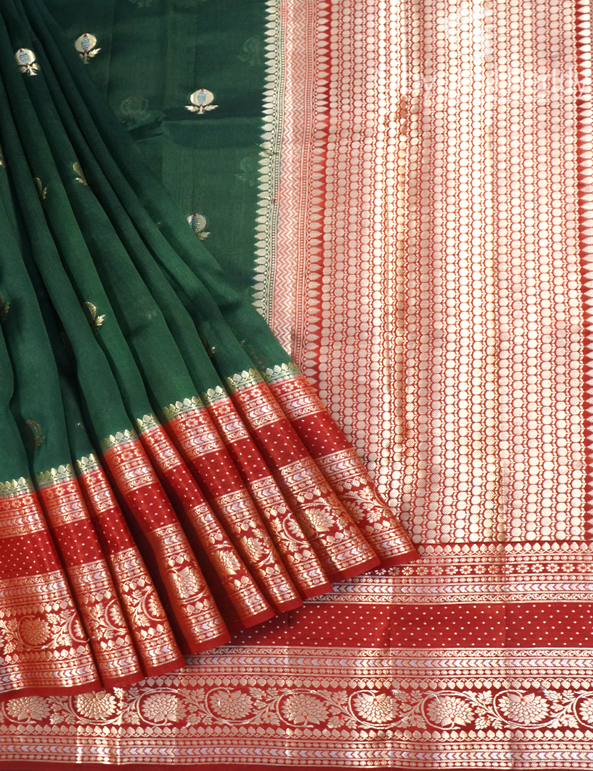 MANGO SILK SAREE -PRM1000