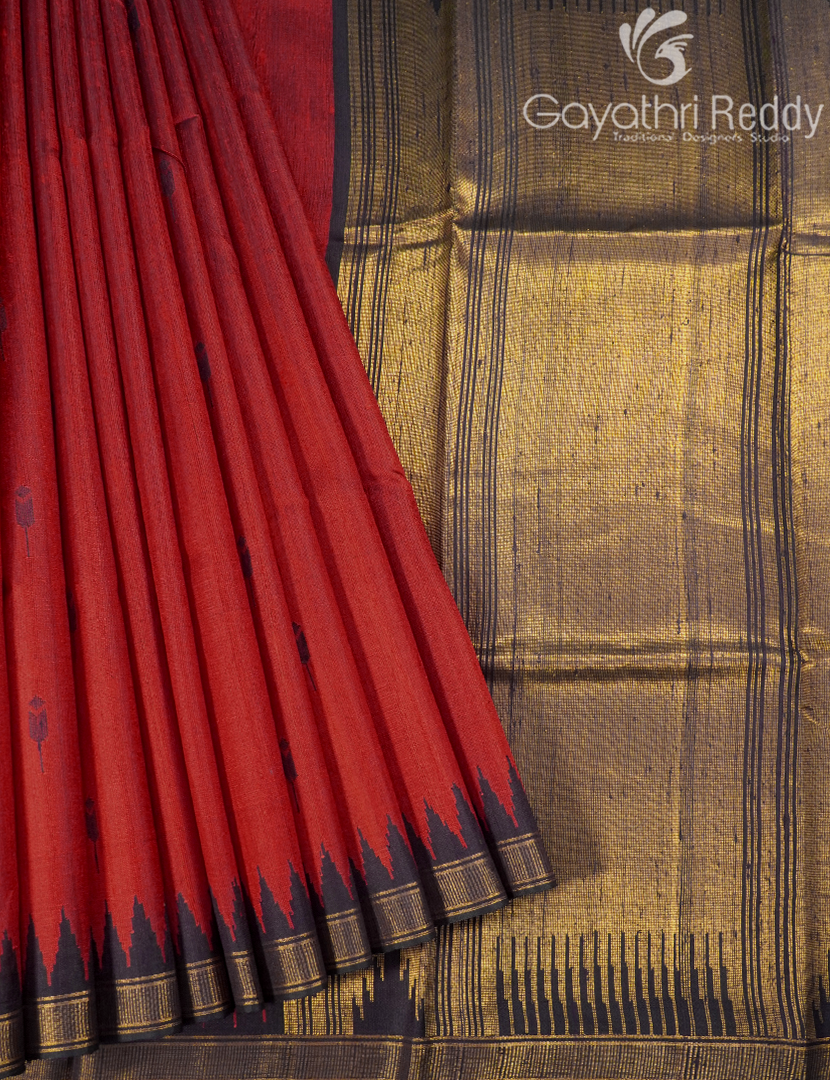 PURE KHADI PATTU SAREE-KHP1429
