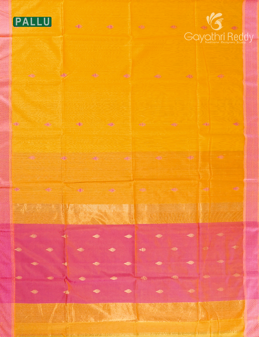 PURE CHANDERI BUTTA SAREES -CPS1218