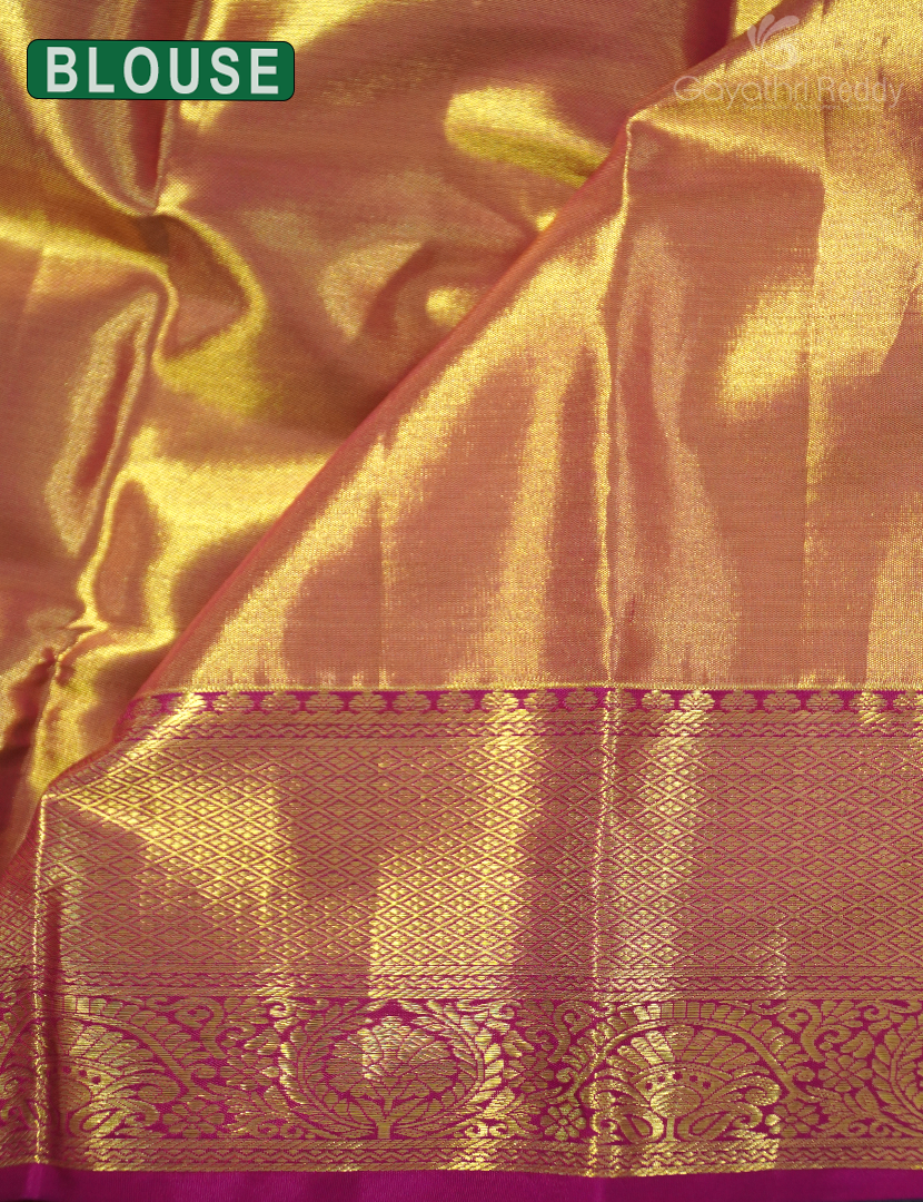 PURE KANCHI PATTU PAVADA(ZERO SIZE)-KPL844