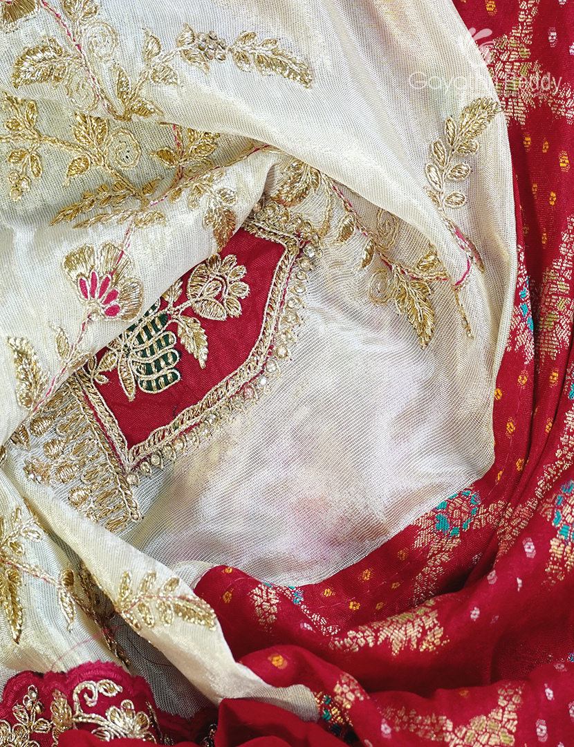 PURE  BANDHANI GEORGETTE-PGB17