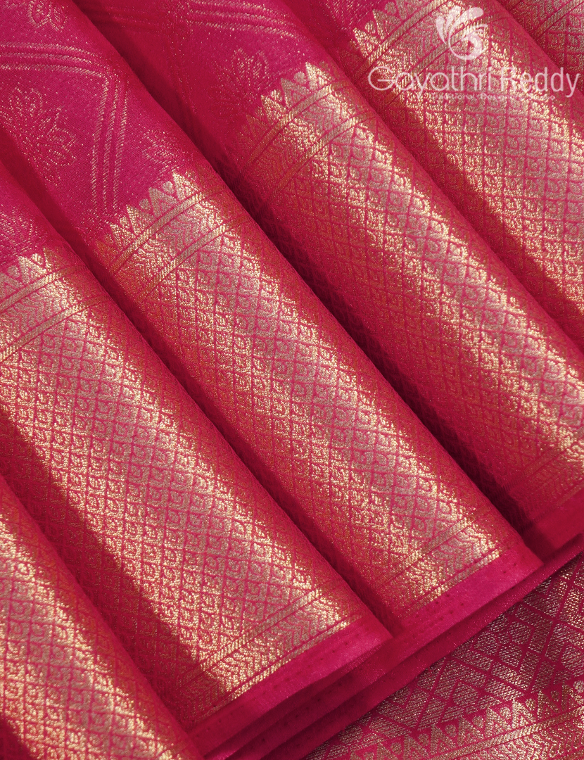 SEMI MYSORE CREPE SAREE-SMC410