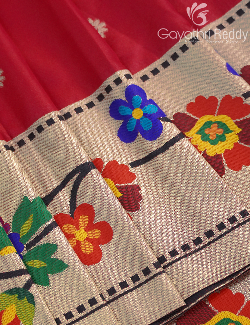 SEMI PAITHANI SAREE-SPS56