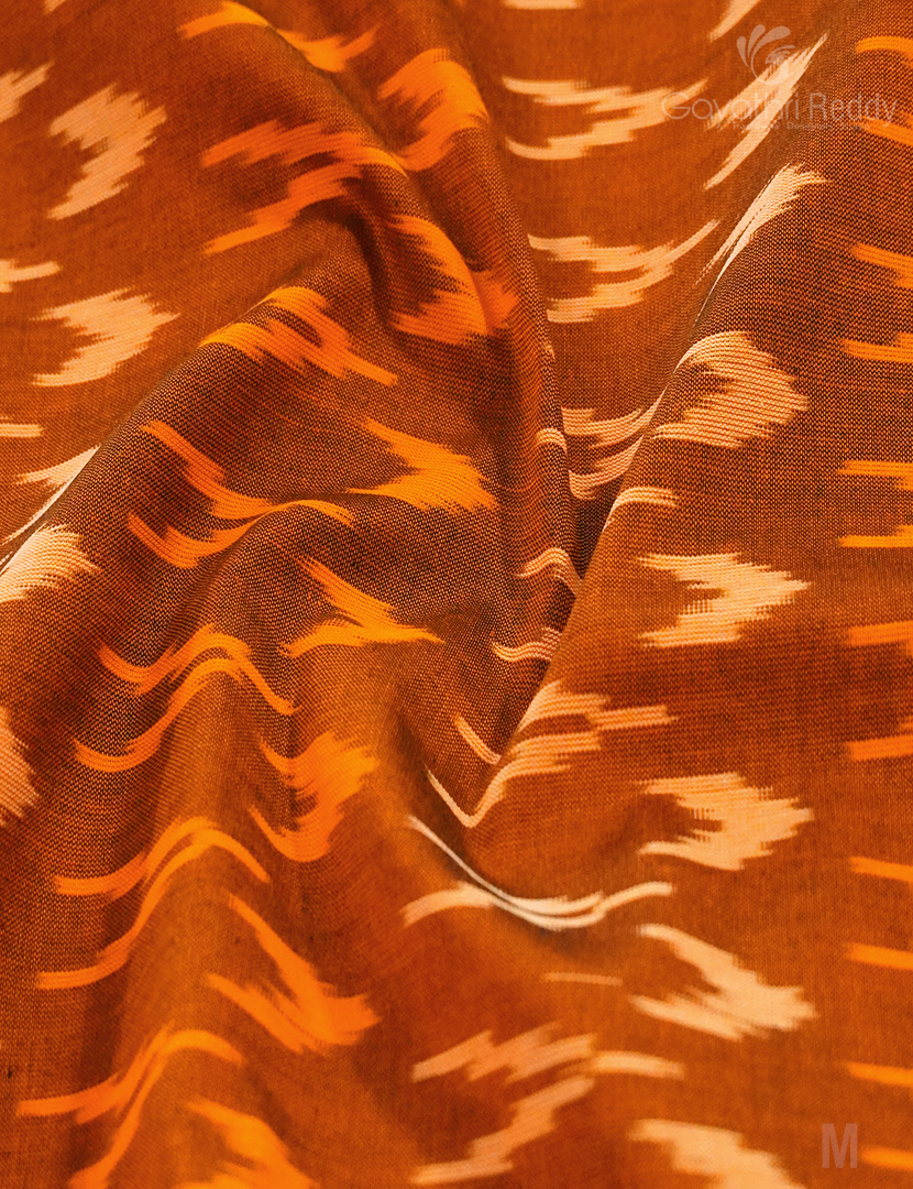 PURE IKKAT COTTON (WITHOUT BLOUSE)-IKC990