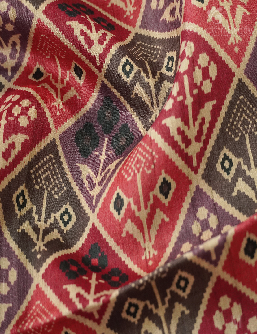 PURE DESI TUSSAR SILK-TS1358