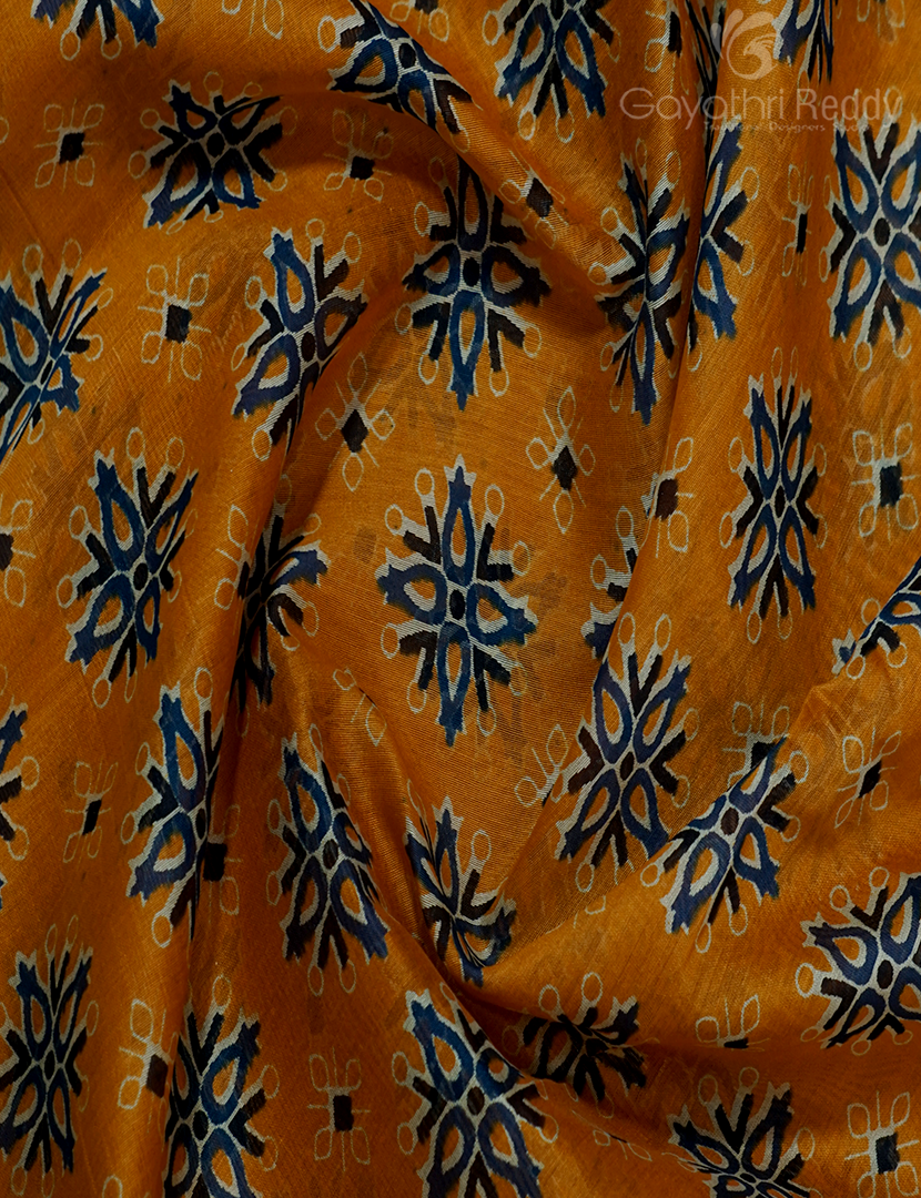 PURE CHANDERI AJARAKH PRINT-PCS513