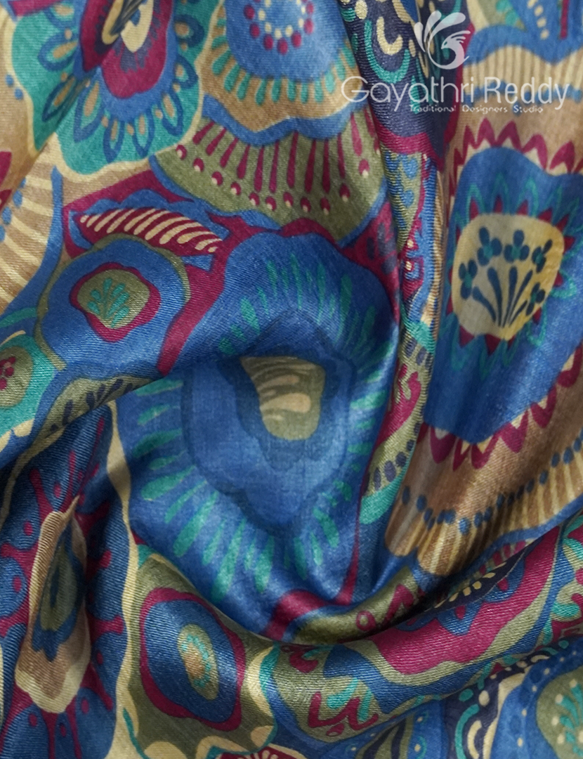 PURE DESI TUSSAR SILK SAREE-TS1571